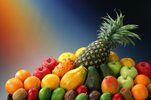 There are a lot of different, healthy and sweet fruits