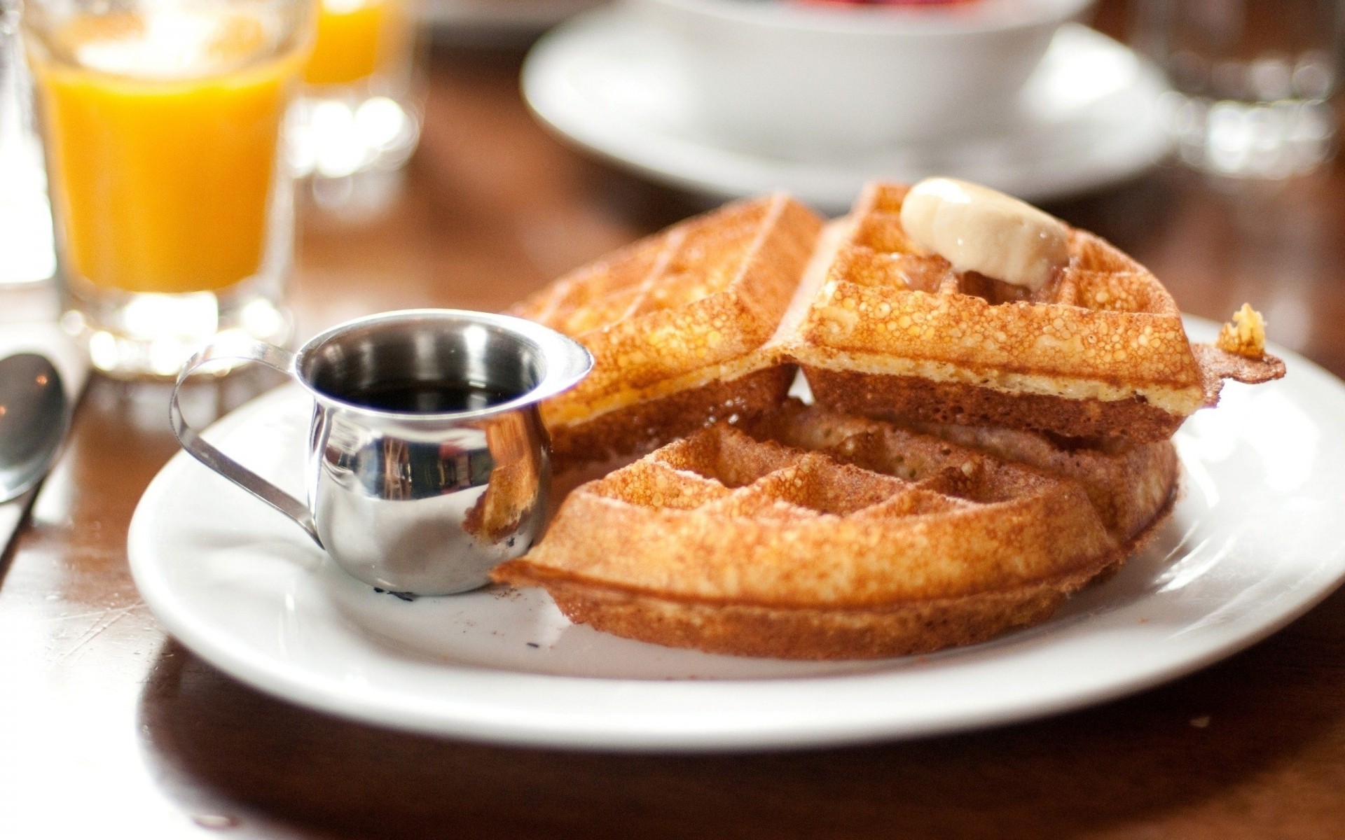 orange juice food breakfast