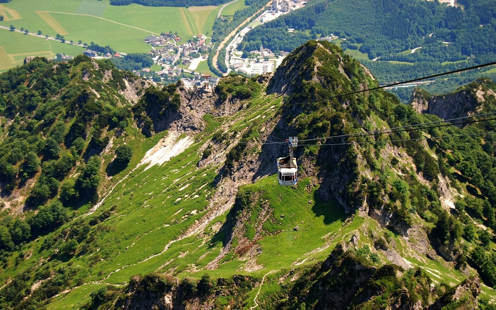 berge straße abgehängt