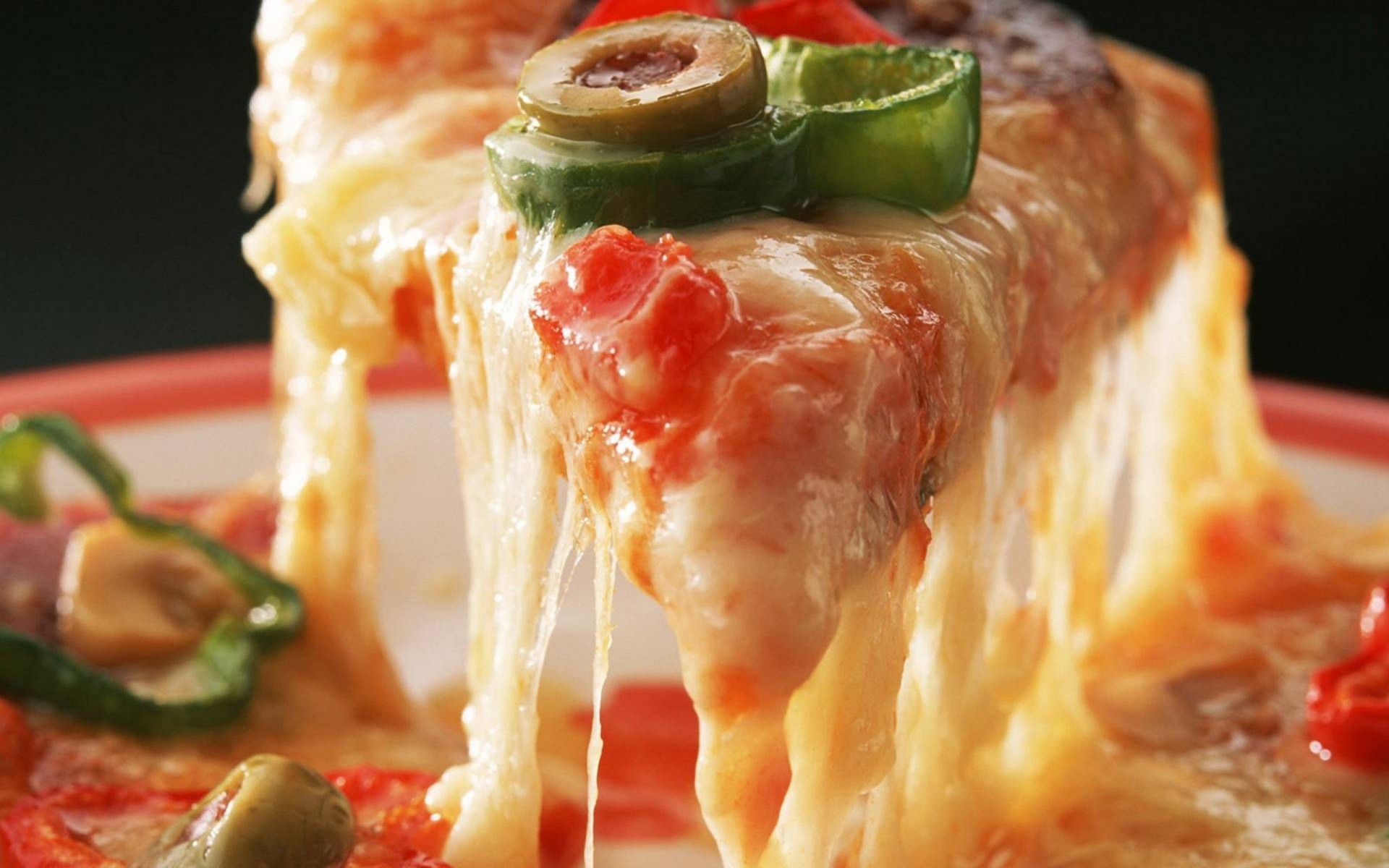 piece cheese pizza deliciou