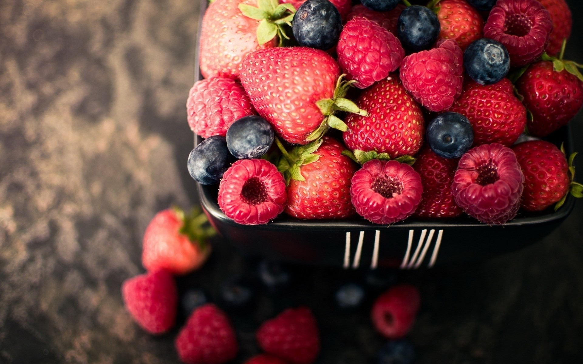 heidelbeeren beeren erdbeeren himbeeren