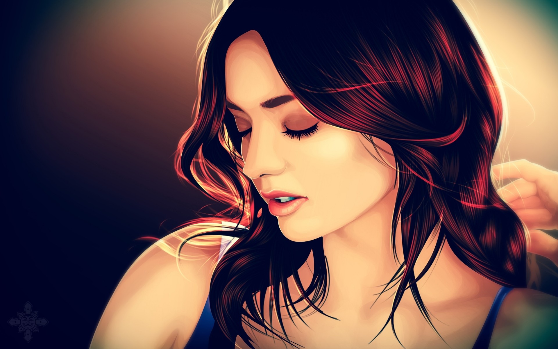 faces art work miranda kerr women artistic