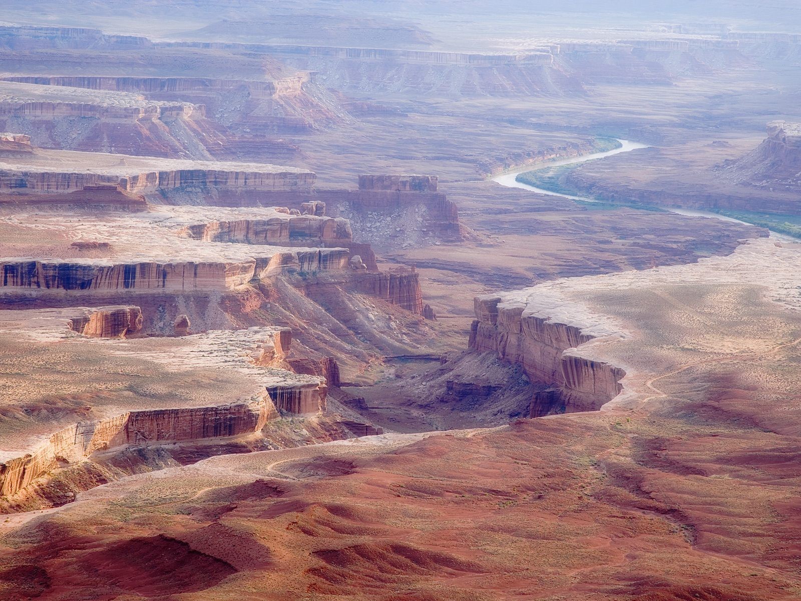 utah canyon fluss