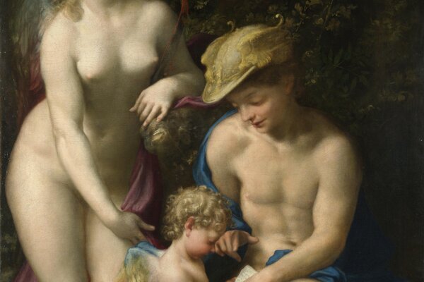 A picture of the Cupid family in the gallery