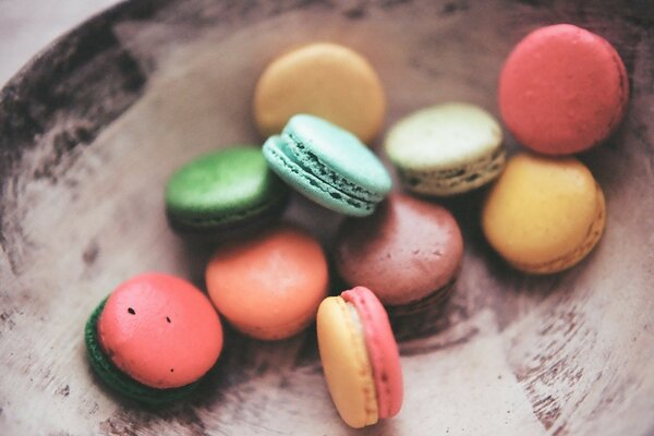 Las galletas más deliciosas de harina de almendras. Macarons