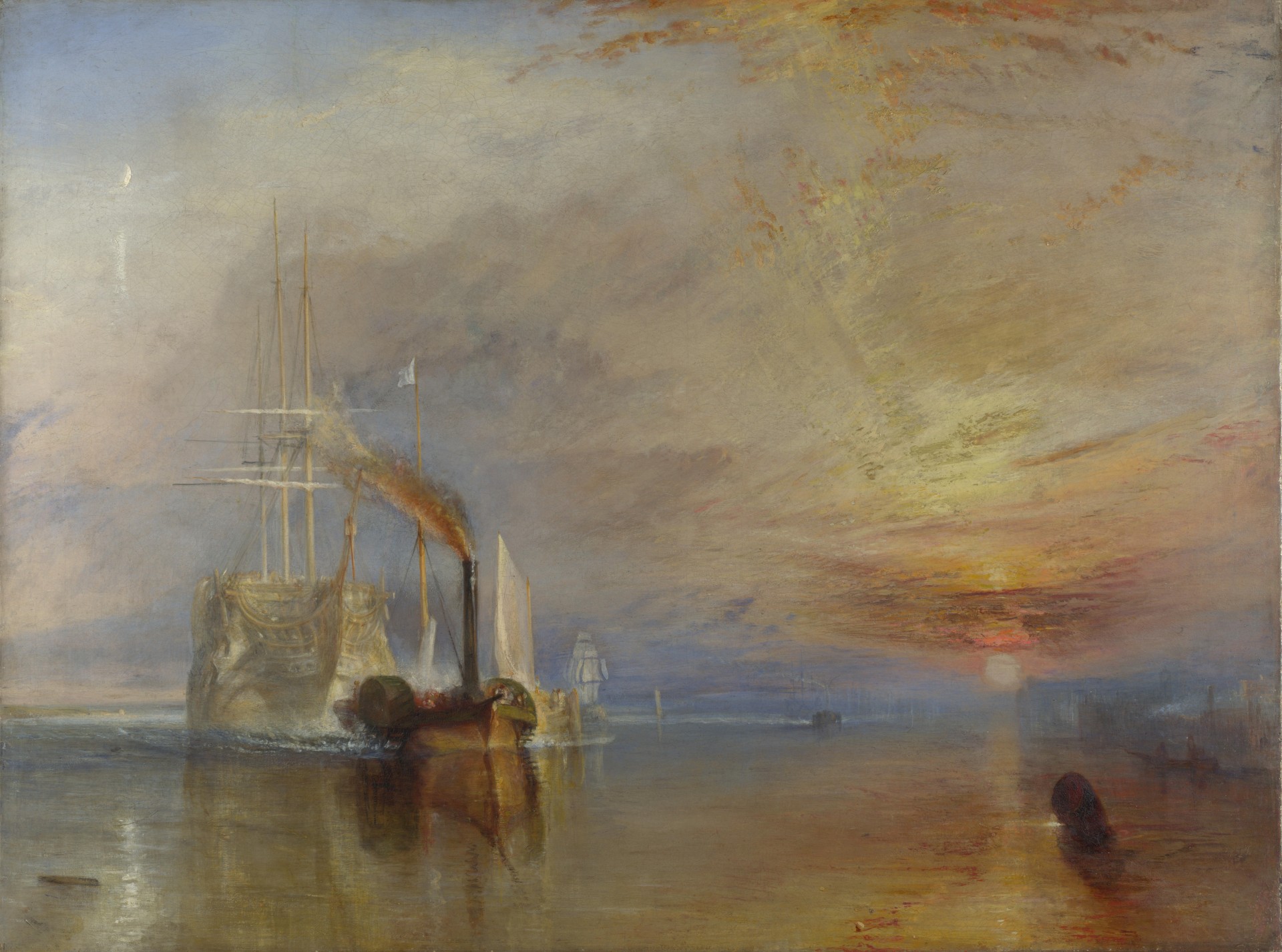 fighting temeraire fighting temeraire joseph mallord william turner joseph Mallord william turner london National Gallery