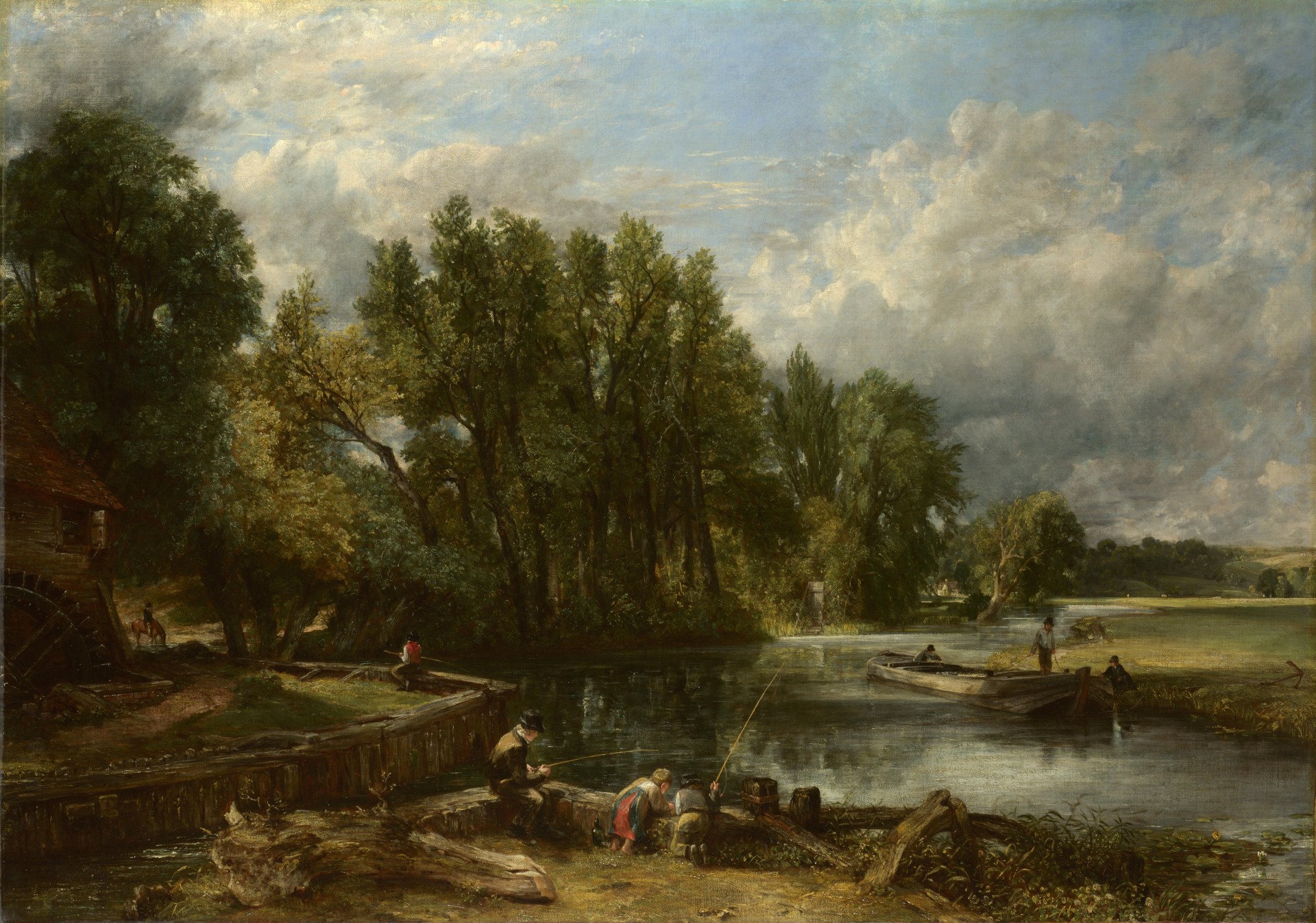 tratford mill john constable national gallery in london