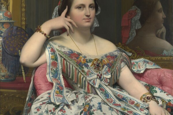 Madame in der Londoner Nationalgalerie