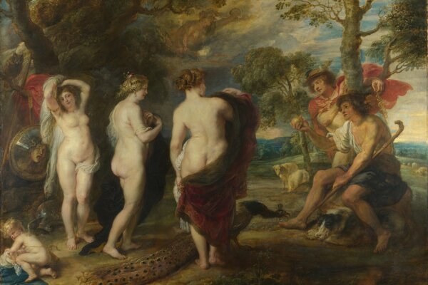 Pintura del famoso artista Peter Paul Rubens