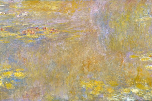 Claude Monet yellow tones