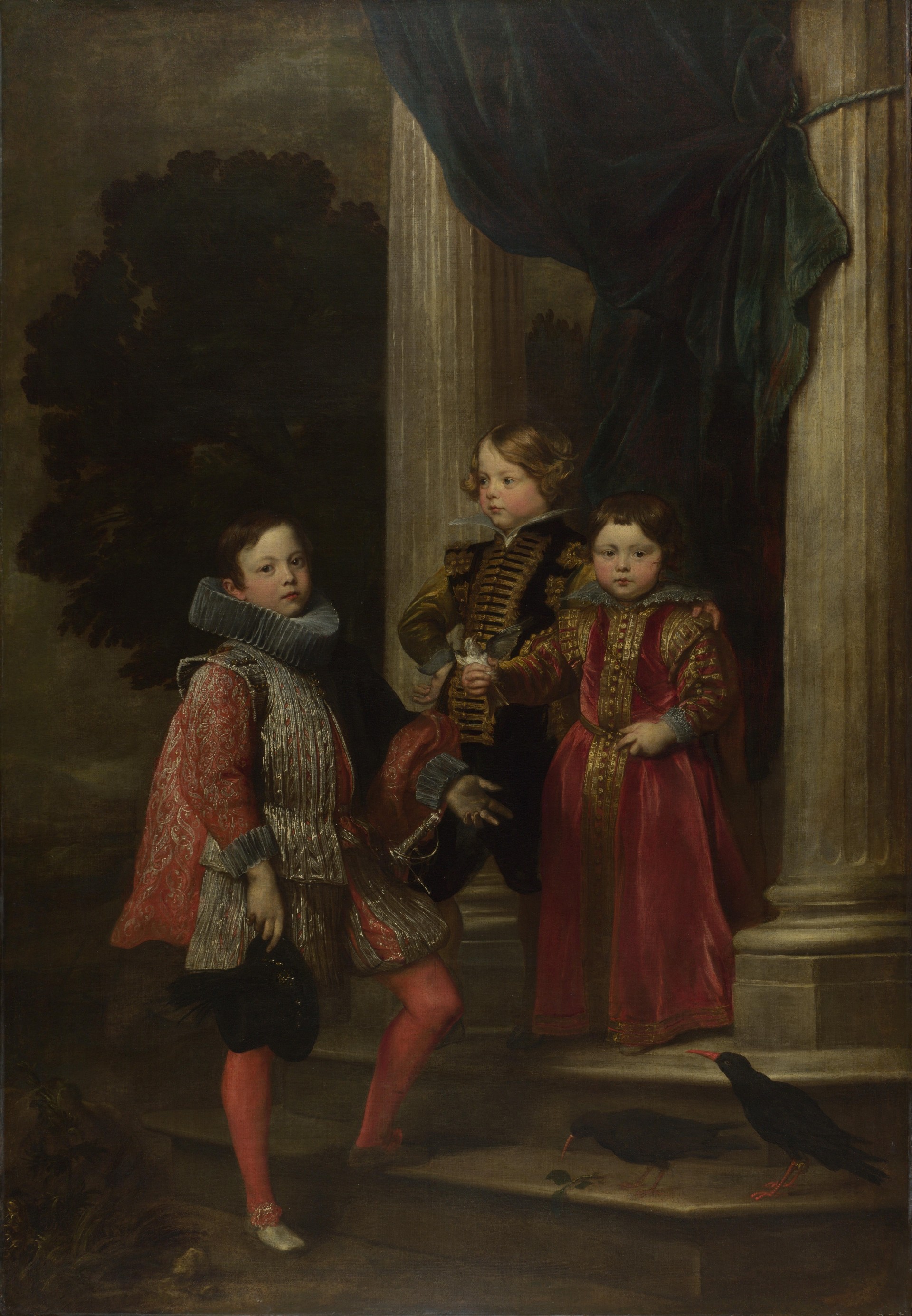 los niños balbi antonis van dyck los niños balbi anthony van dyck galería nacional de londres