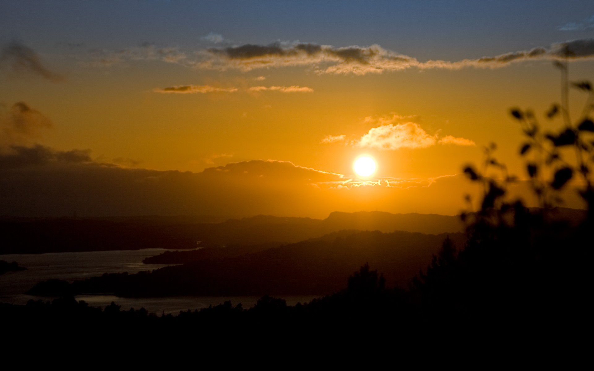 tramonto orizzonte