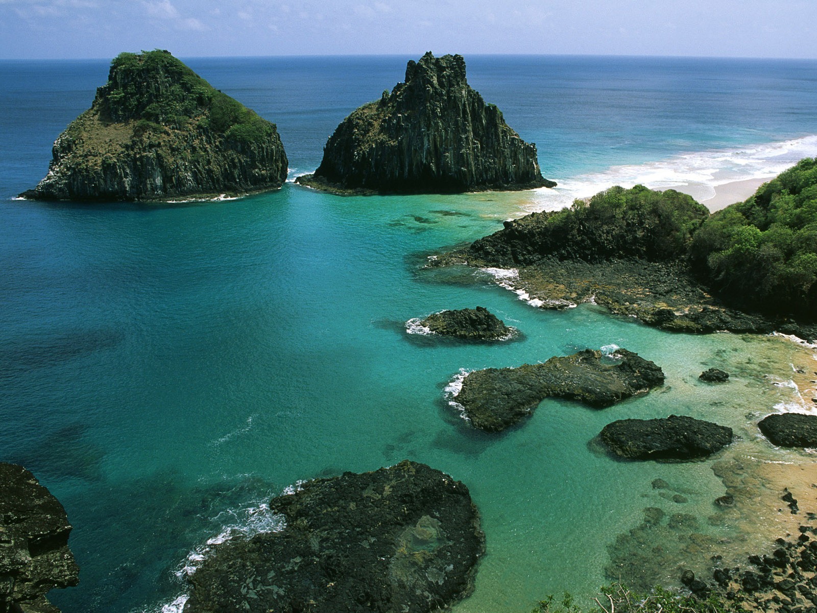 rocas mar agua