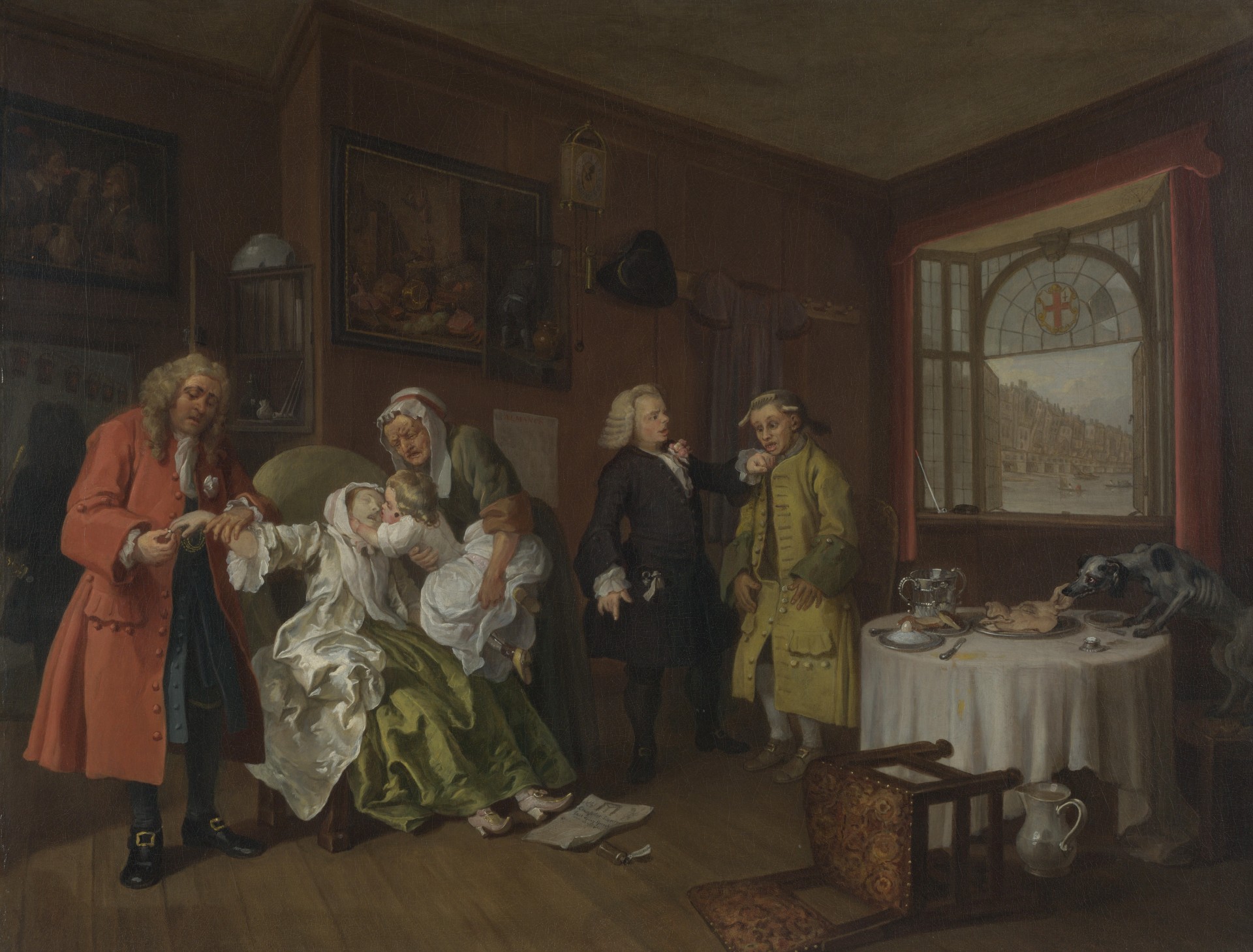 małżeństwo-la-mode william hogarth małżeństwo-la-mode london national gallery william hogarth