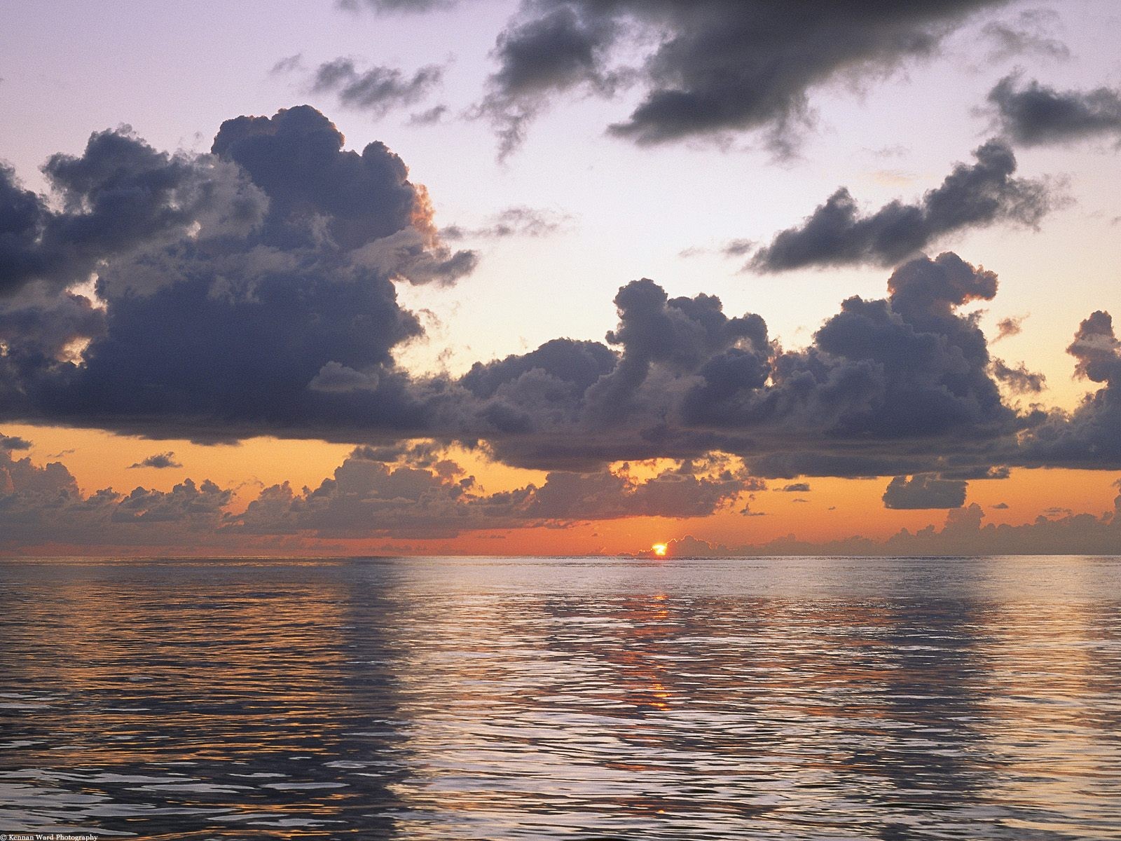 sonnenuntergang wasser wolken