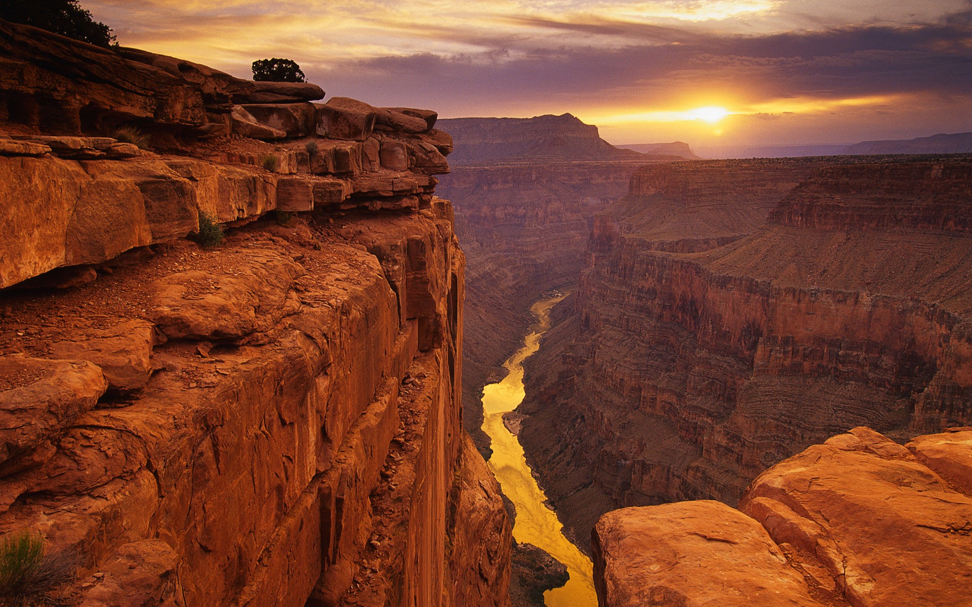 états-unis canyon ciel