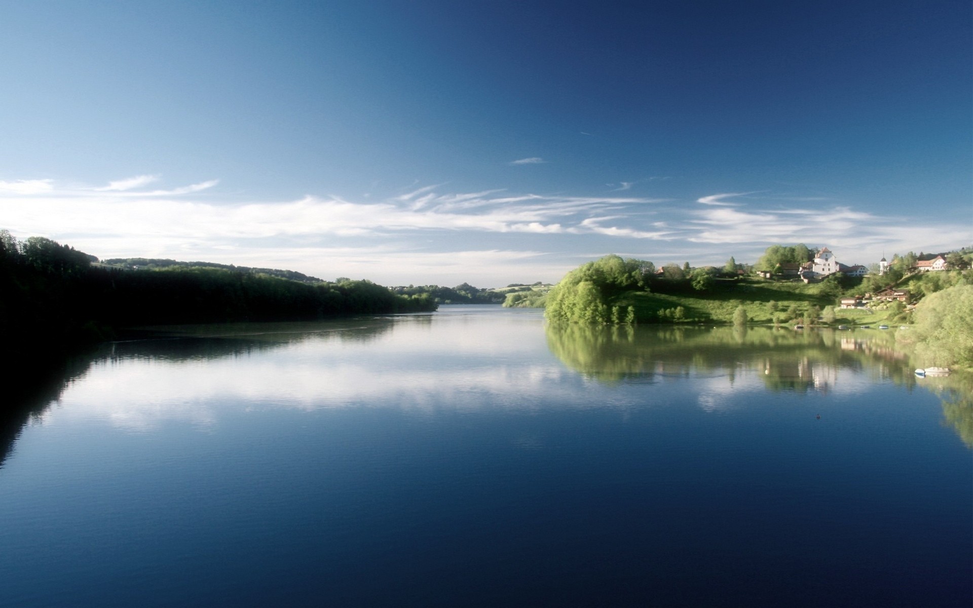 teich oberfläche weiler