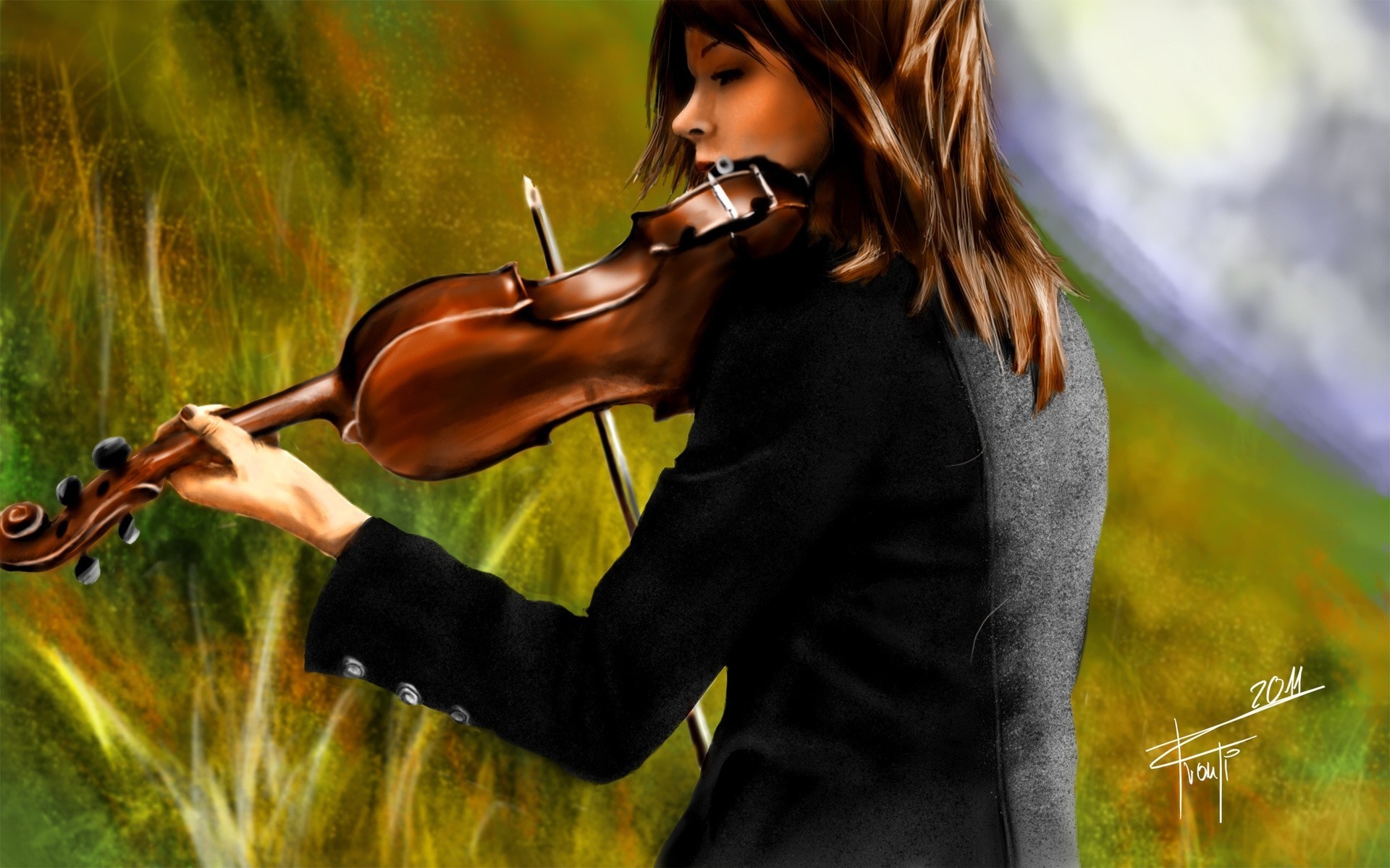 lindsey stirling violon peinture dessin