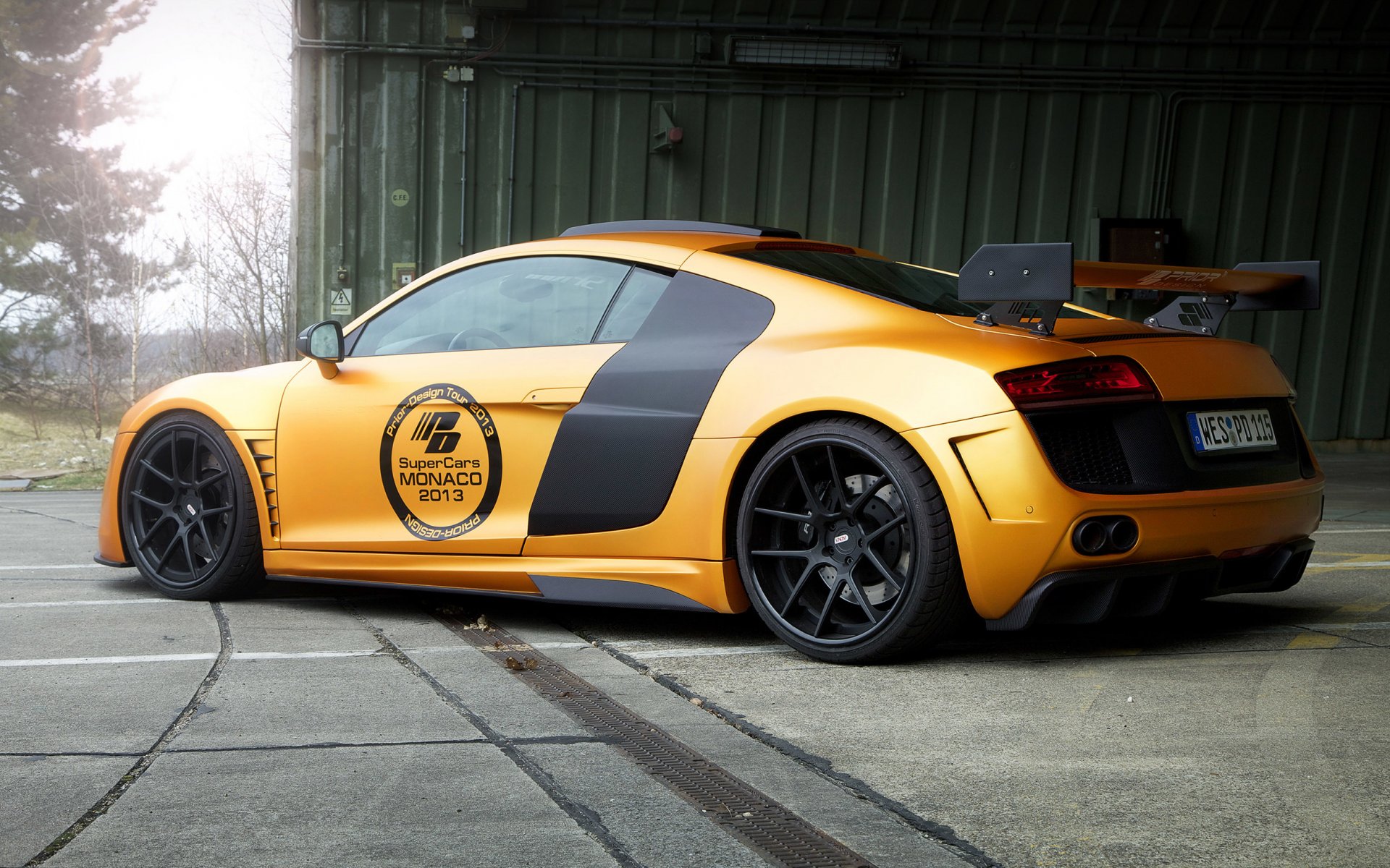 up-design audi r8 gt850 audi r8 supercar tuning gold