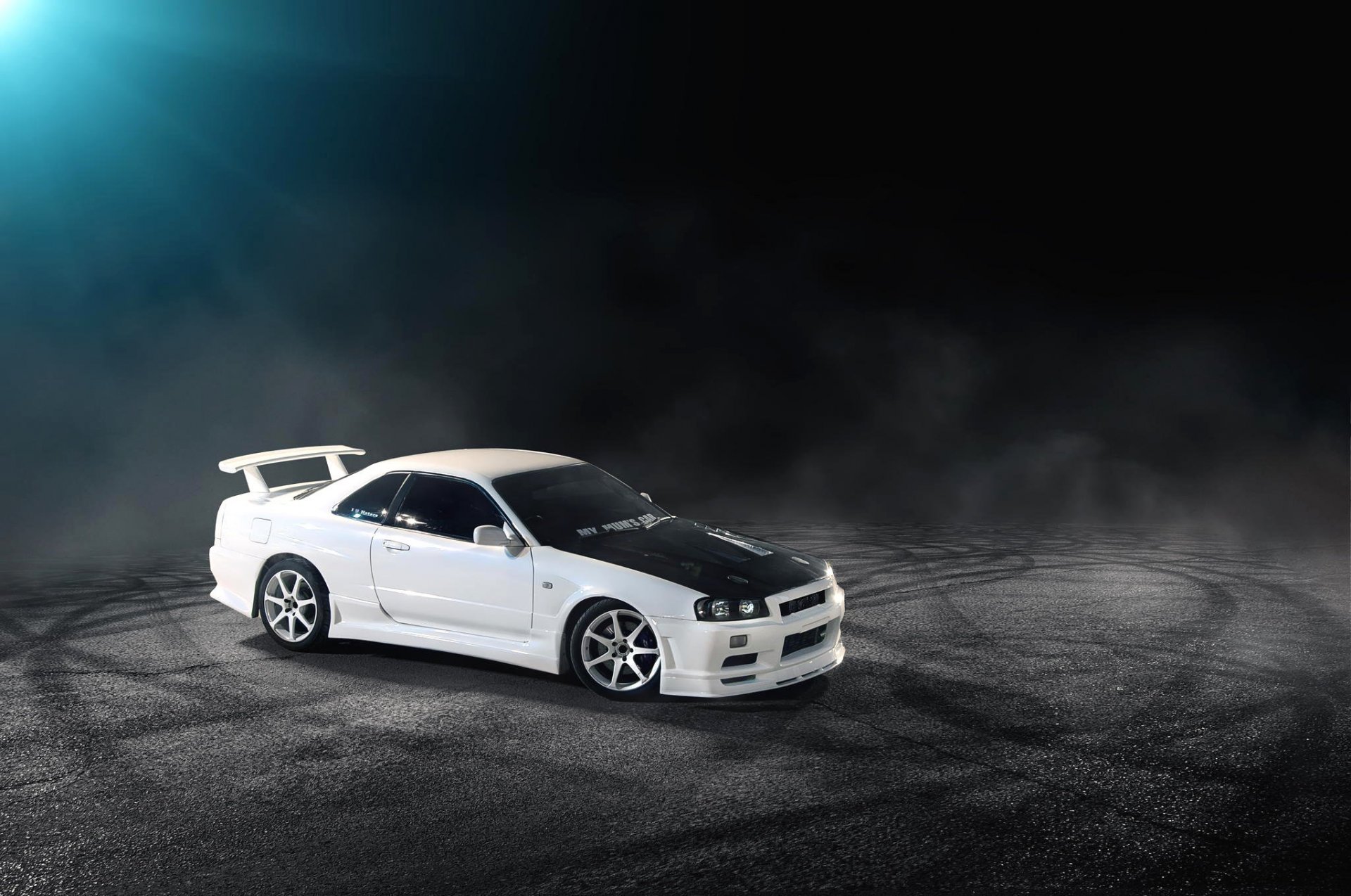 nissan horizonte r34 blanco nissan skyline