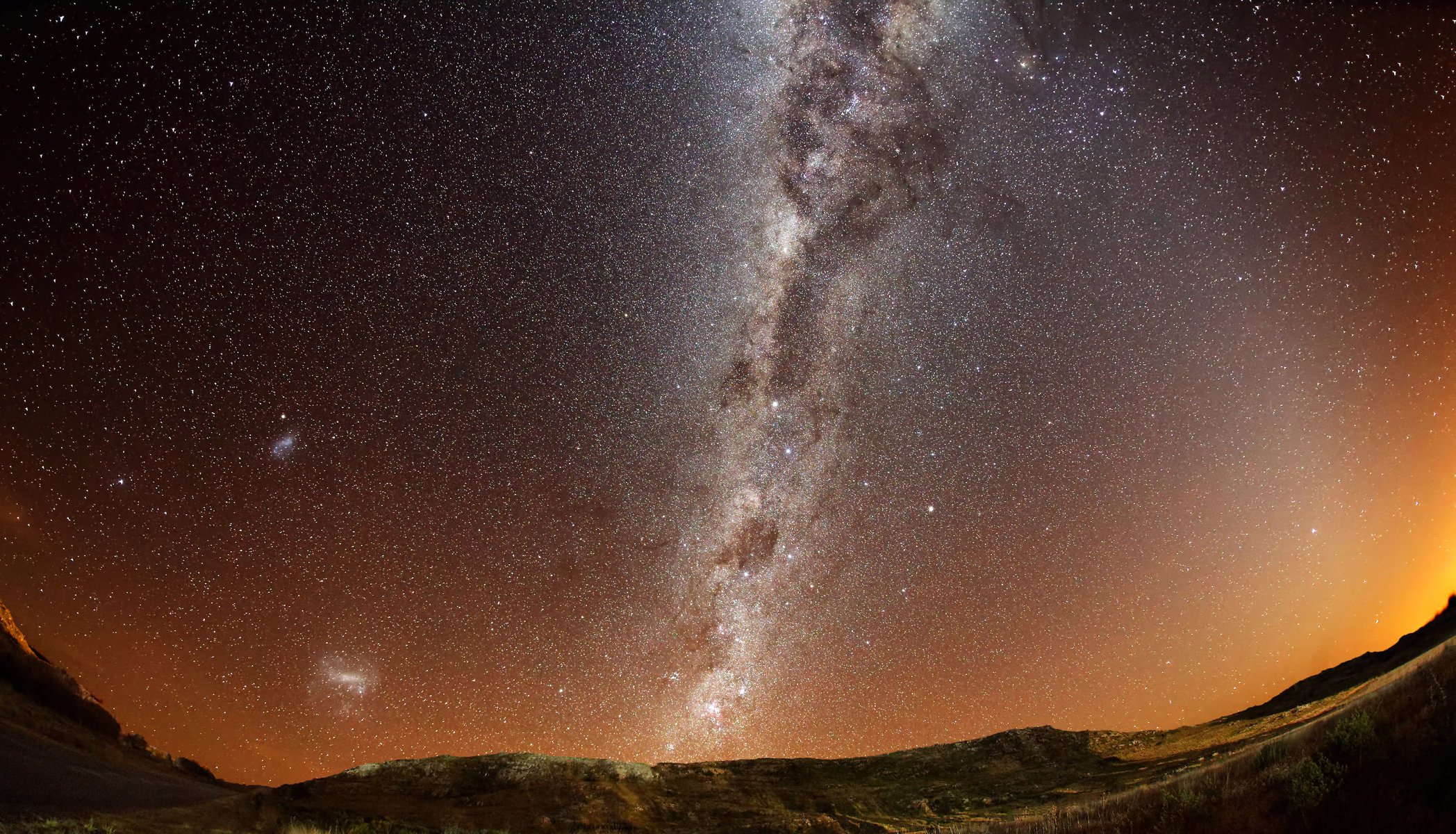 nube di magelan via lattea stelle argentina