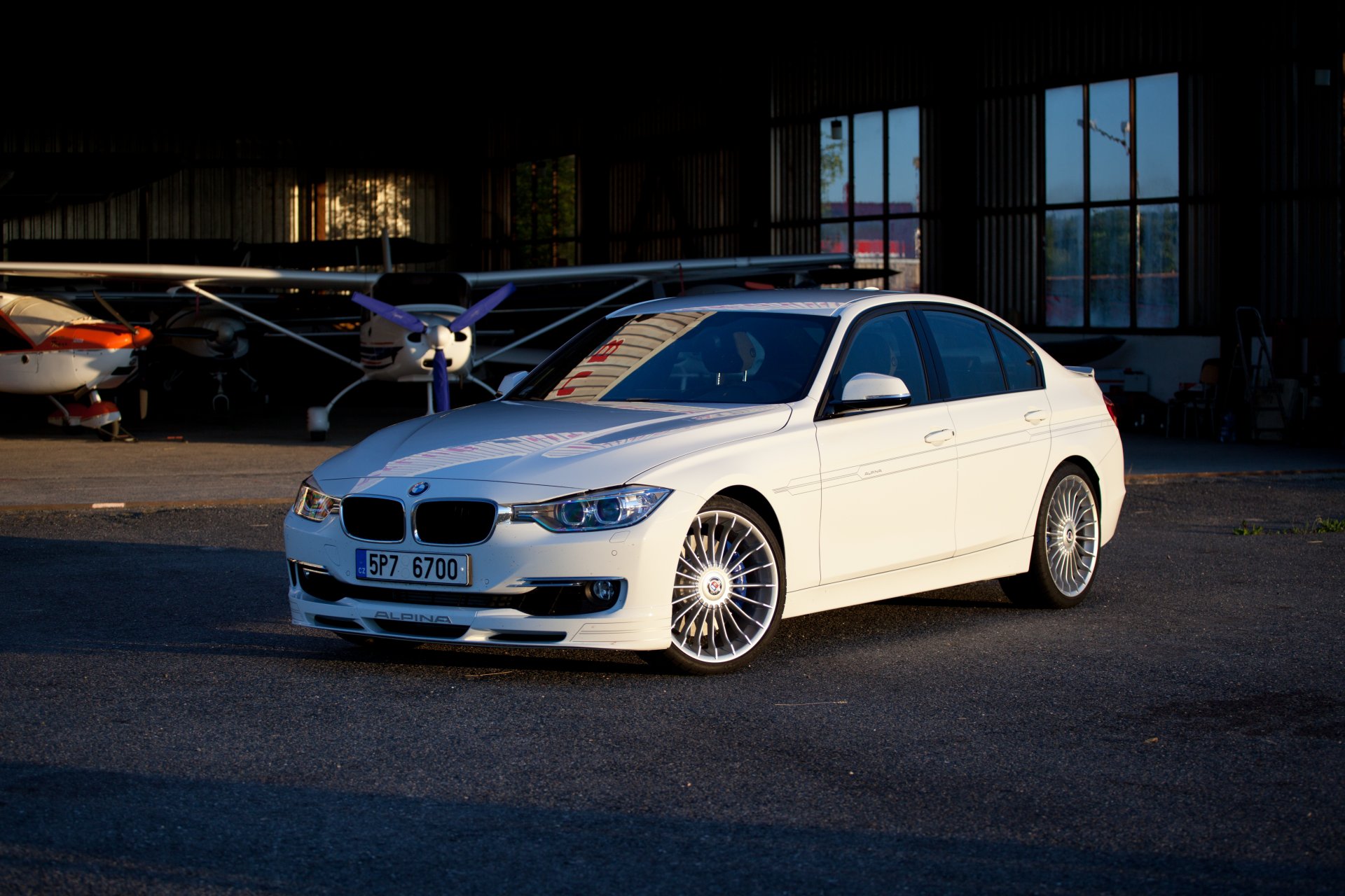 bmw alpina b3 biturbo blanc