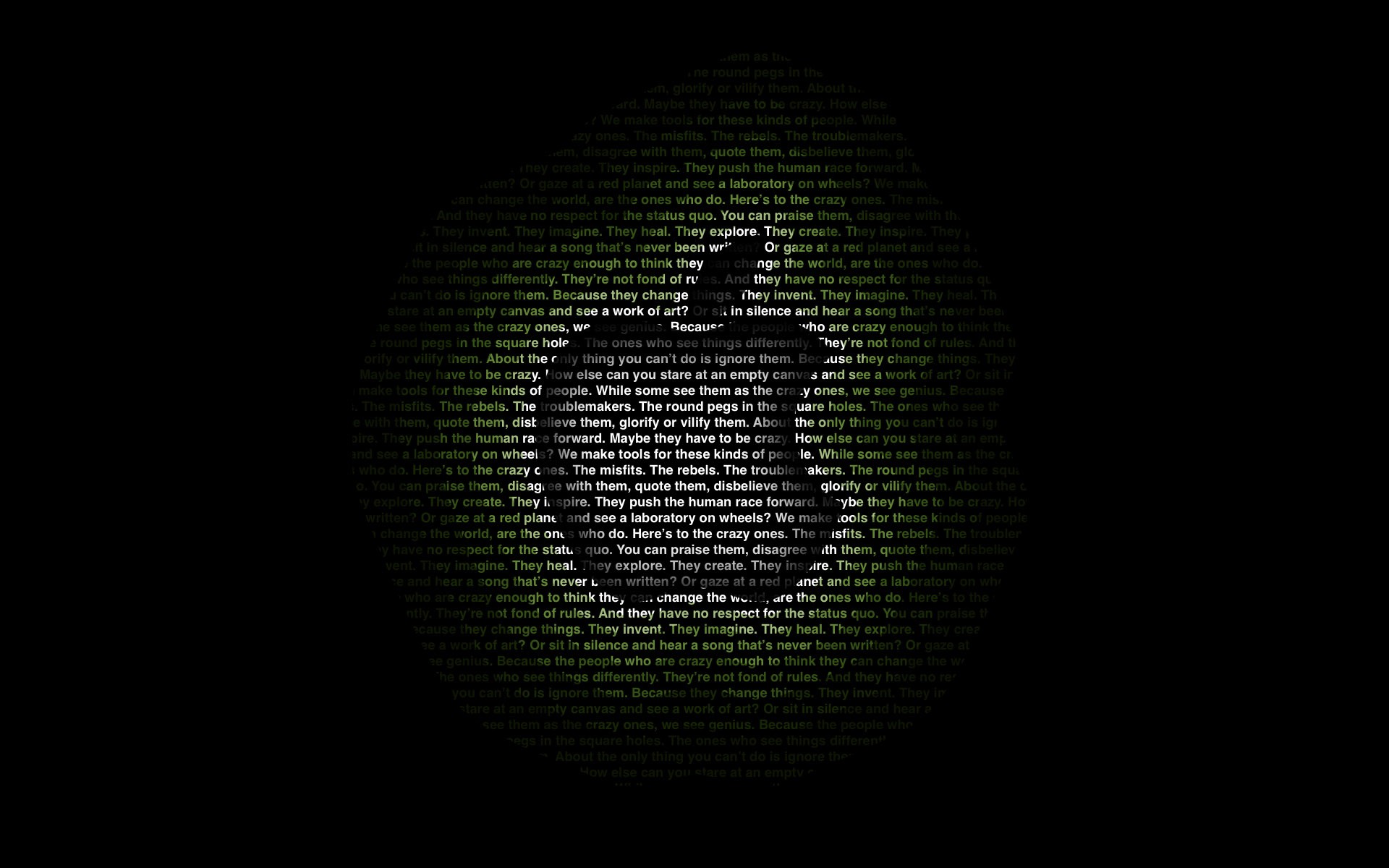 apple letters transition