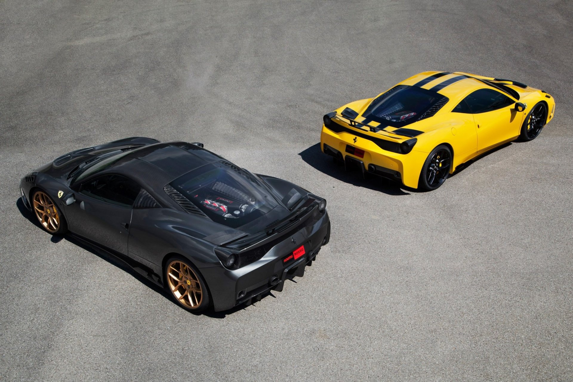 ferrari 458 speciale yellow grey ferrari asphalt shade