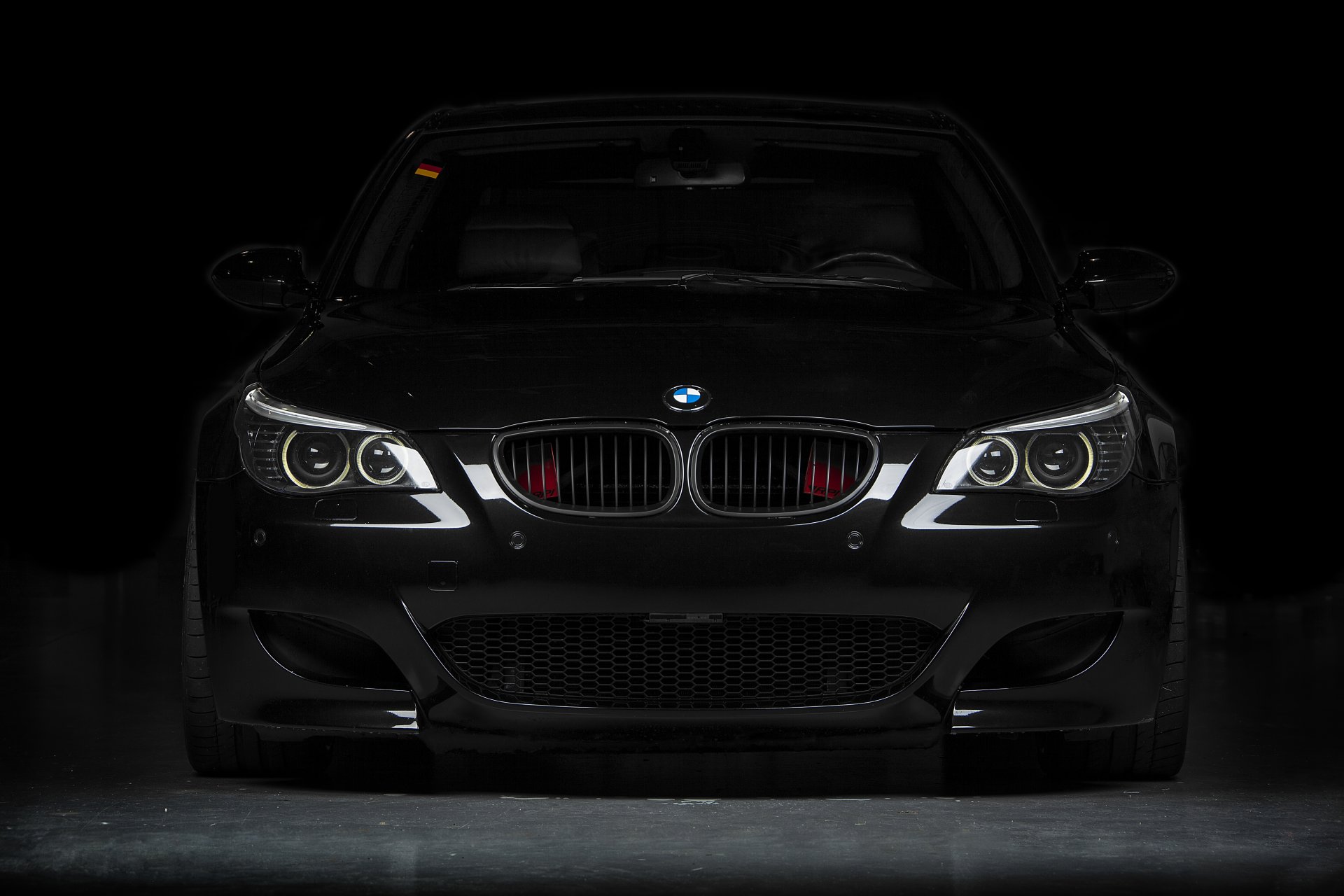 bmw m5 e60 negro bmw frente