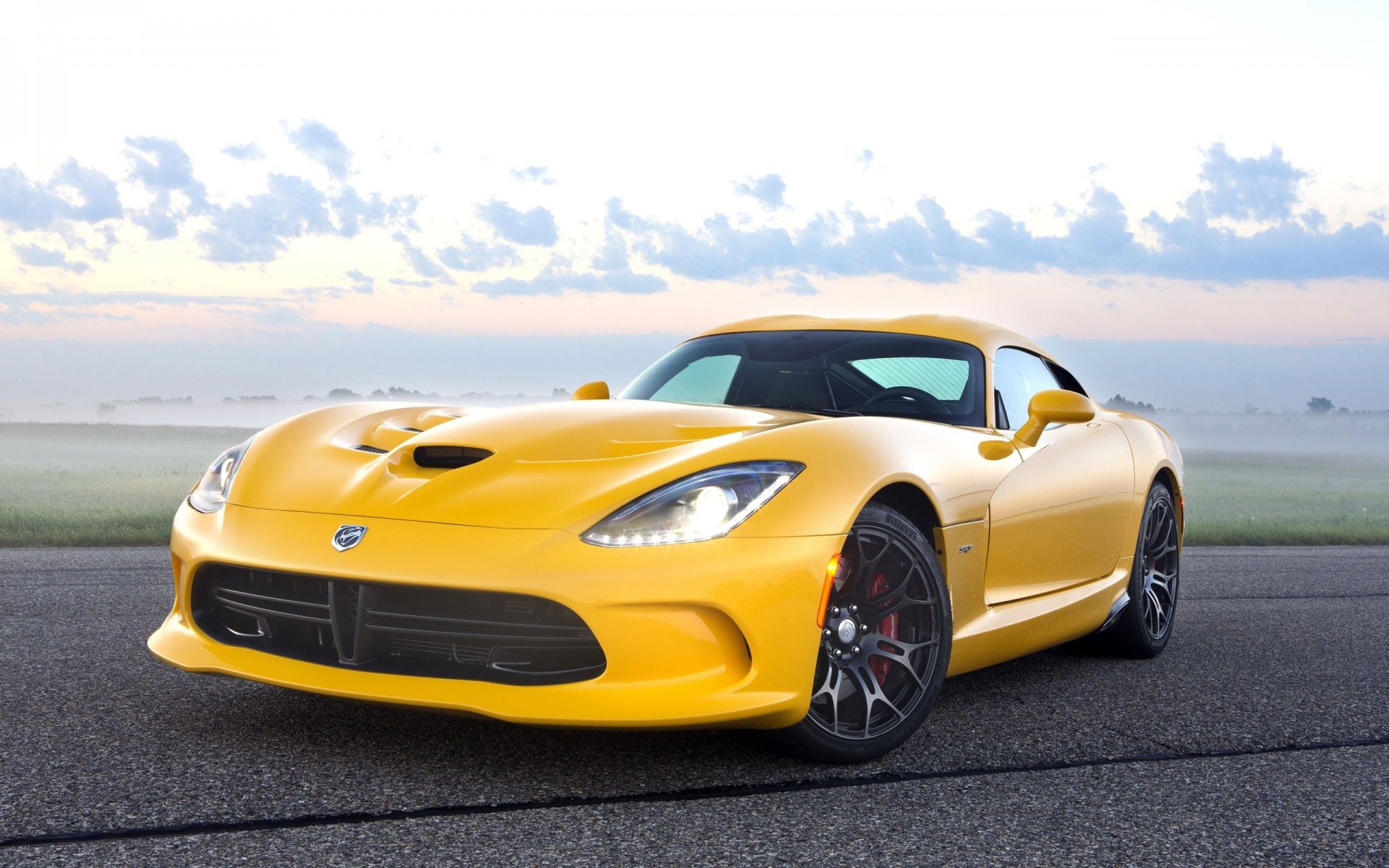 schivare vipera srt-10 giallo