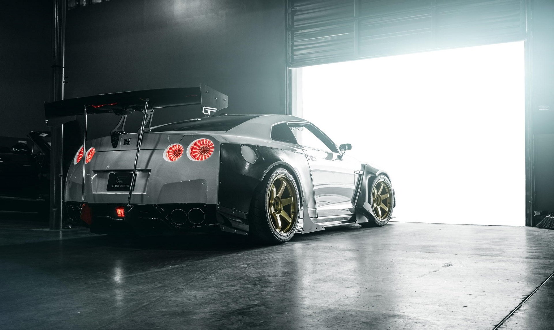 nissan gt-r rocket bunny gt auto concept