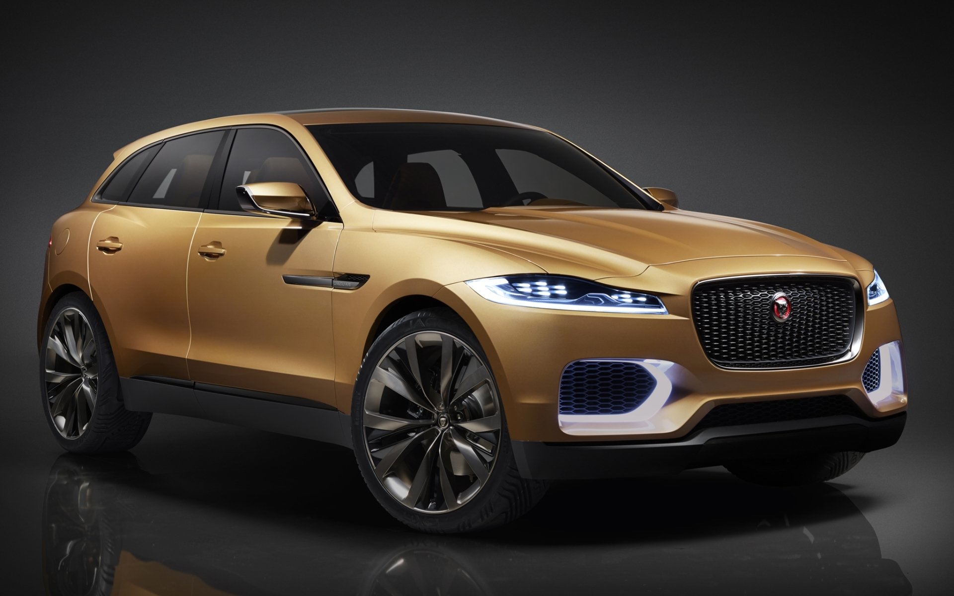 jaguar c-x17 5-seater concept jaguar concept front