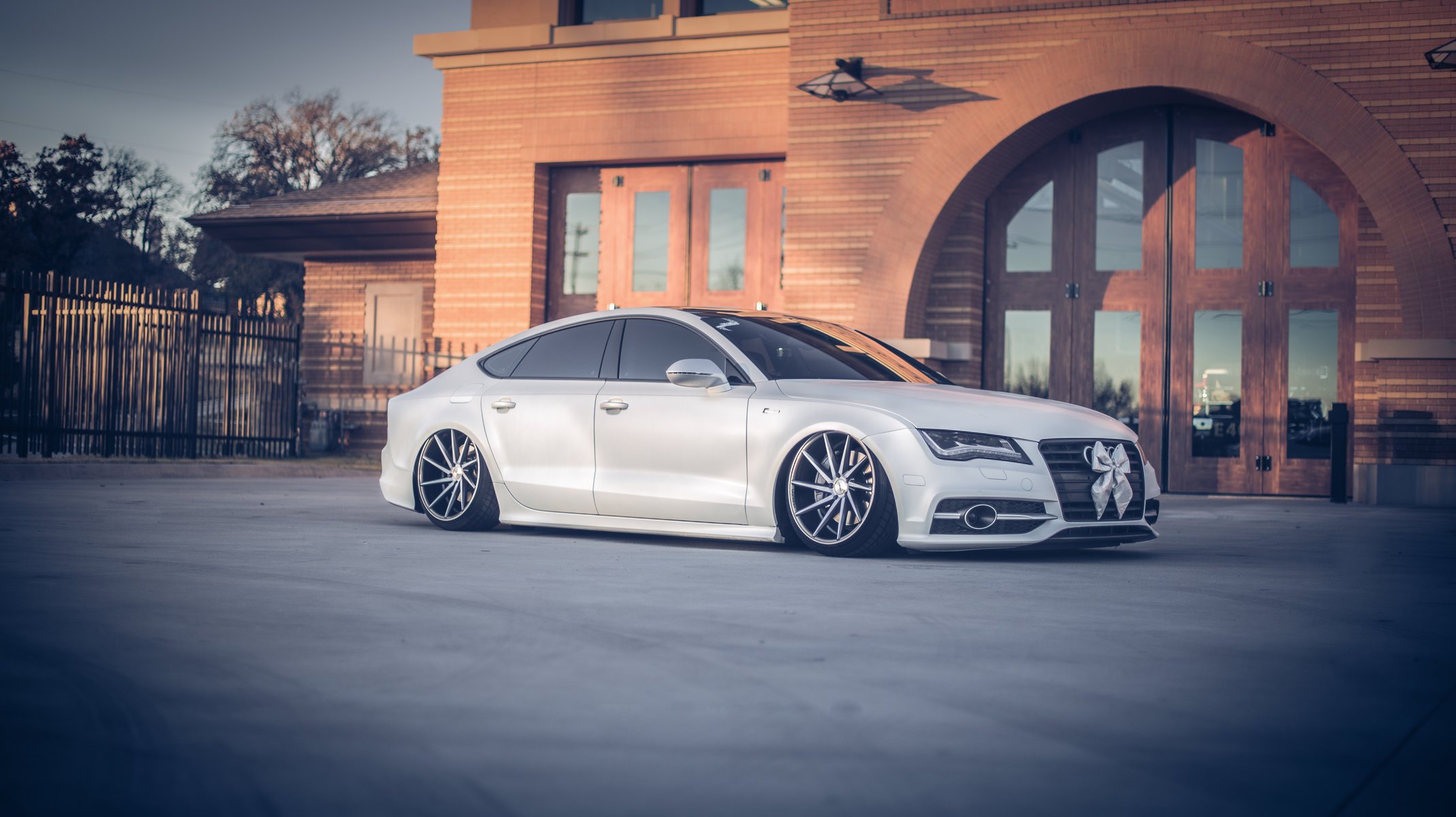 audi a7 vossen audi tuning jantes phares