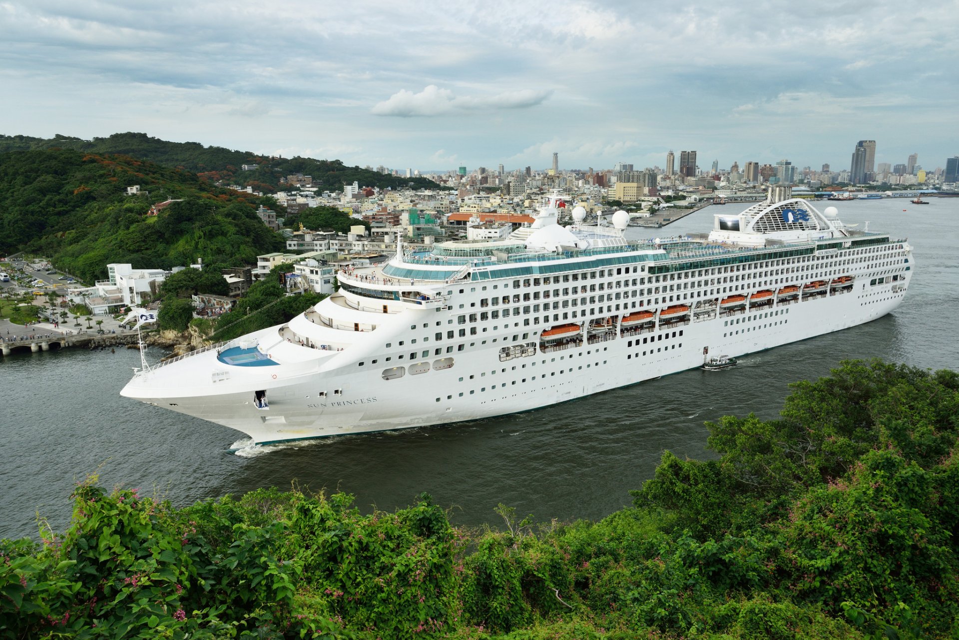 sun princess kaohsiung tajwan rejs liniowiec