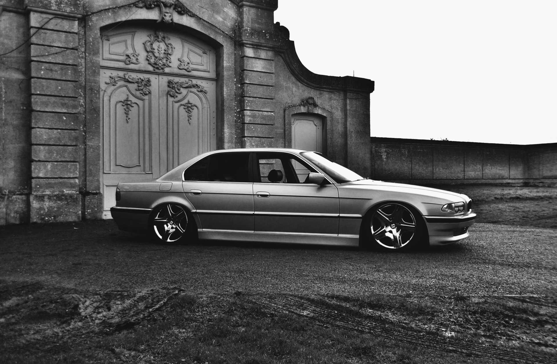 bmw e38 750il bmw boomer tuning posizione cerchi