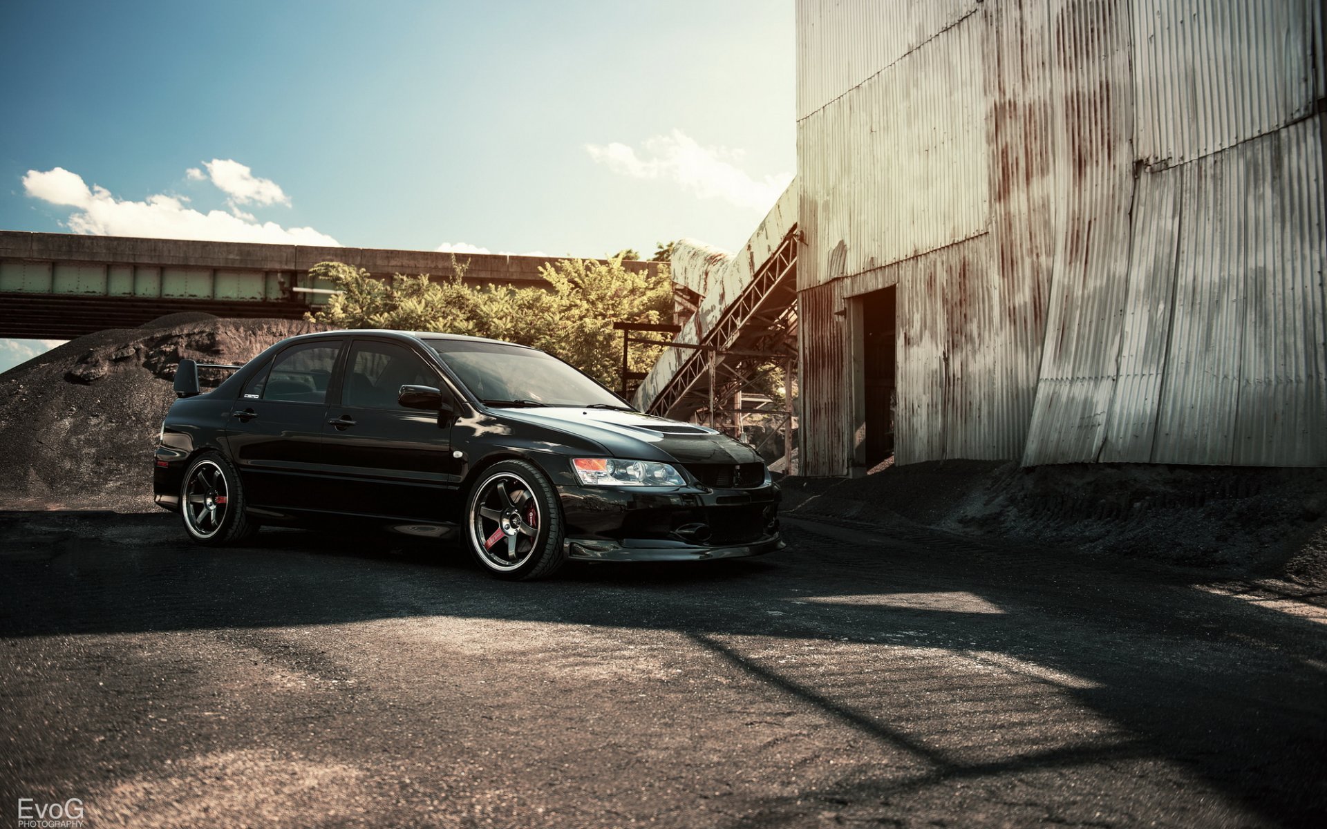 mitsubishi lancer evo evolution auto evog fotografie