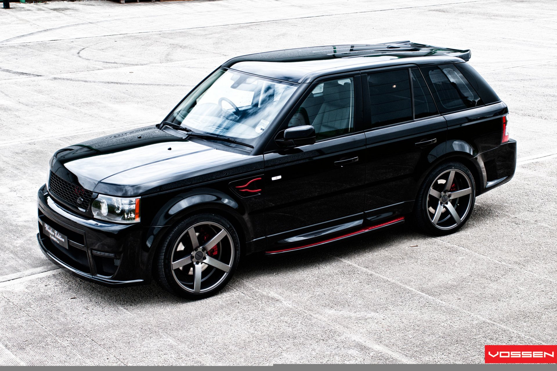 land rover range rover vossen tuning