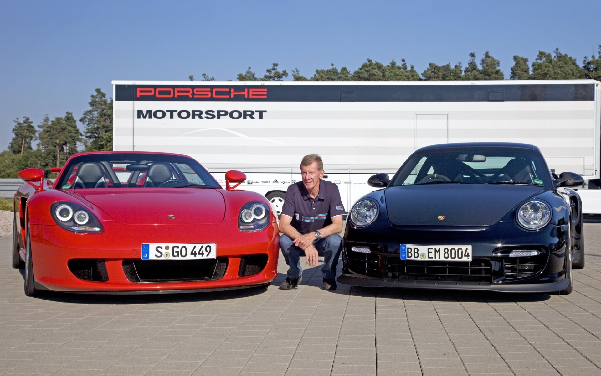 porsche carrera gt 911 porsche carrera gt supersamochody kierowca wyścigowy walter rerl von