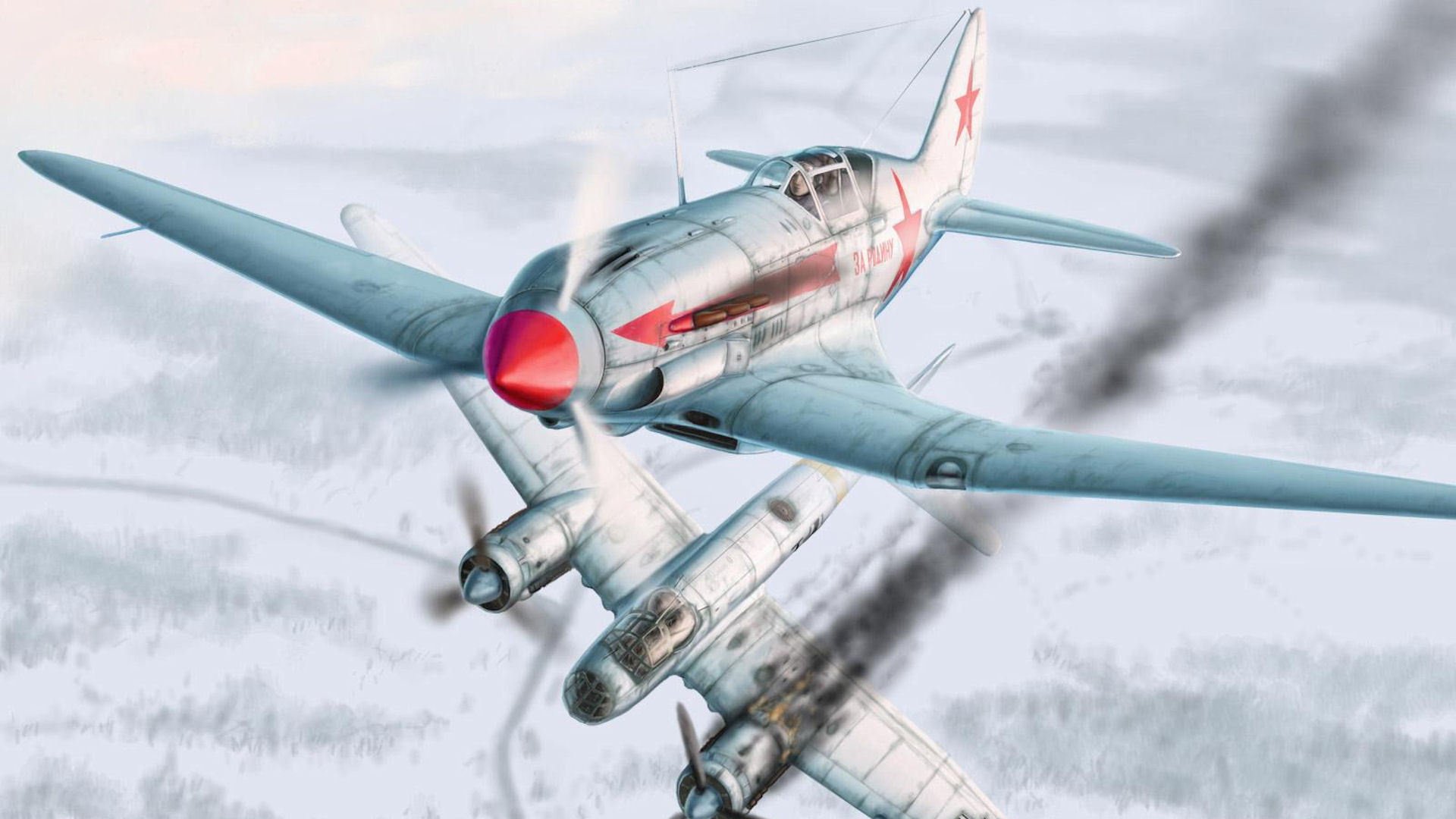 ju-88 hiver mig-3 pour la patrie victoire junkers