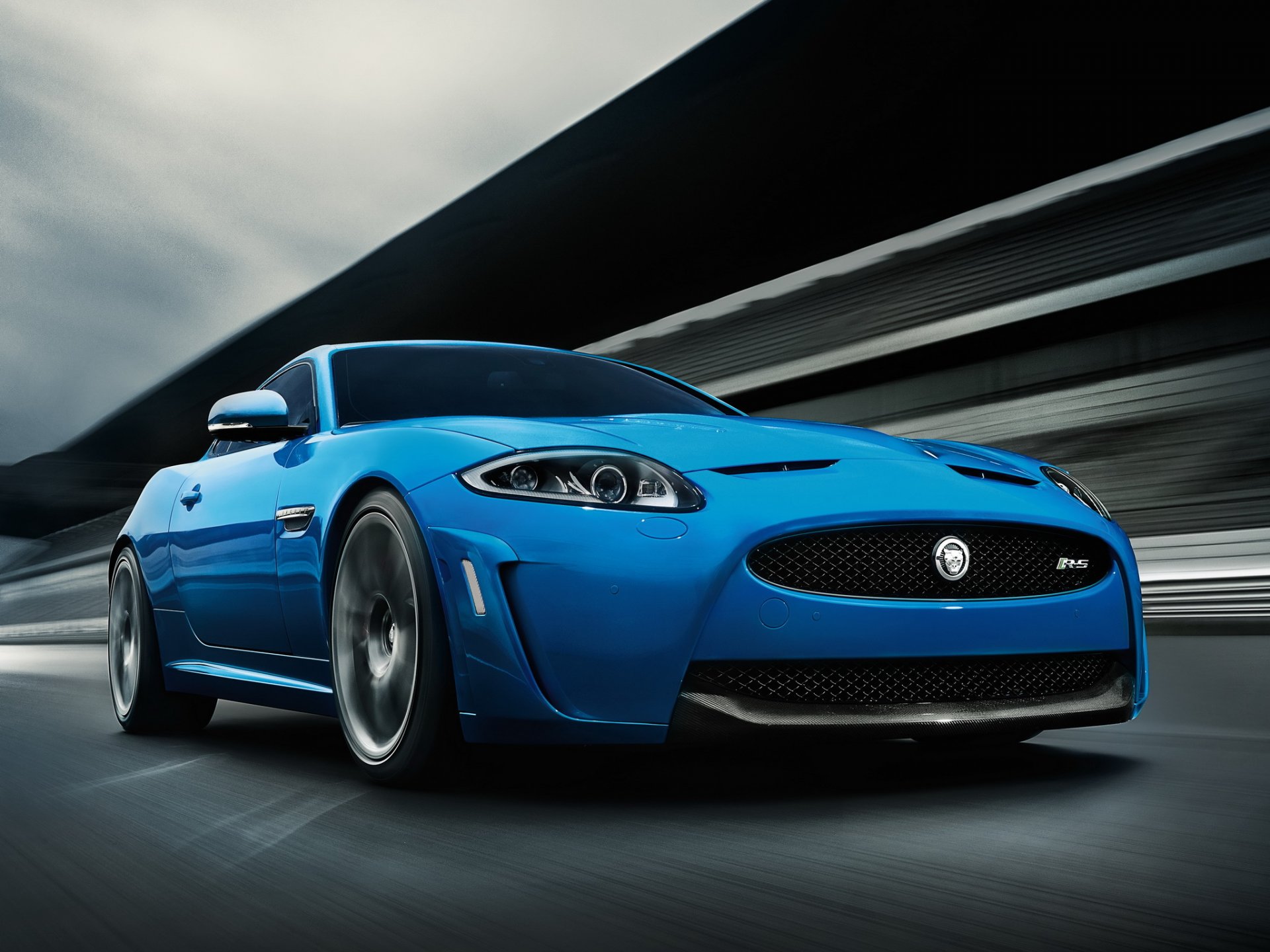 автомобиль машина ягуар синий движение дорога jaguar xkr-