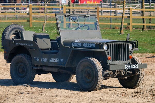 Der berühmte amerikanische Armee-Jeep