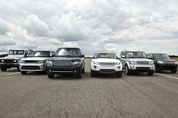 Auto sportive land rover