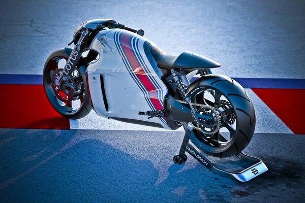Super fast lotus motorcycle