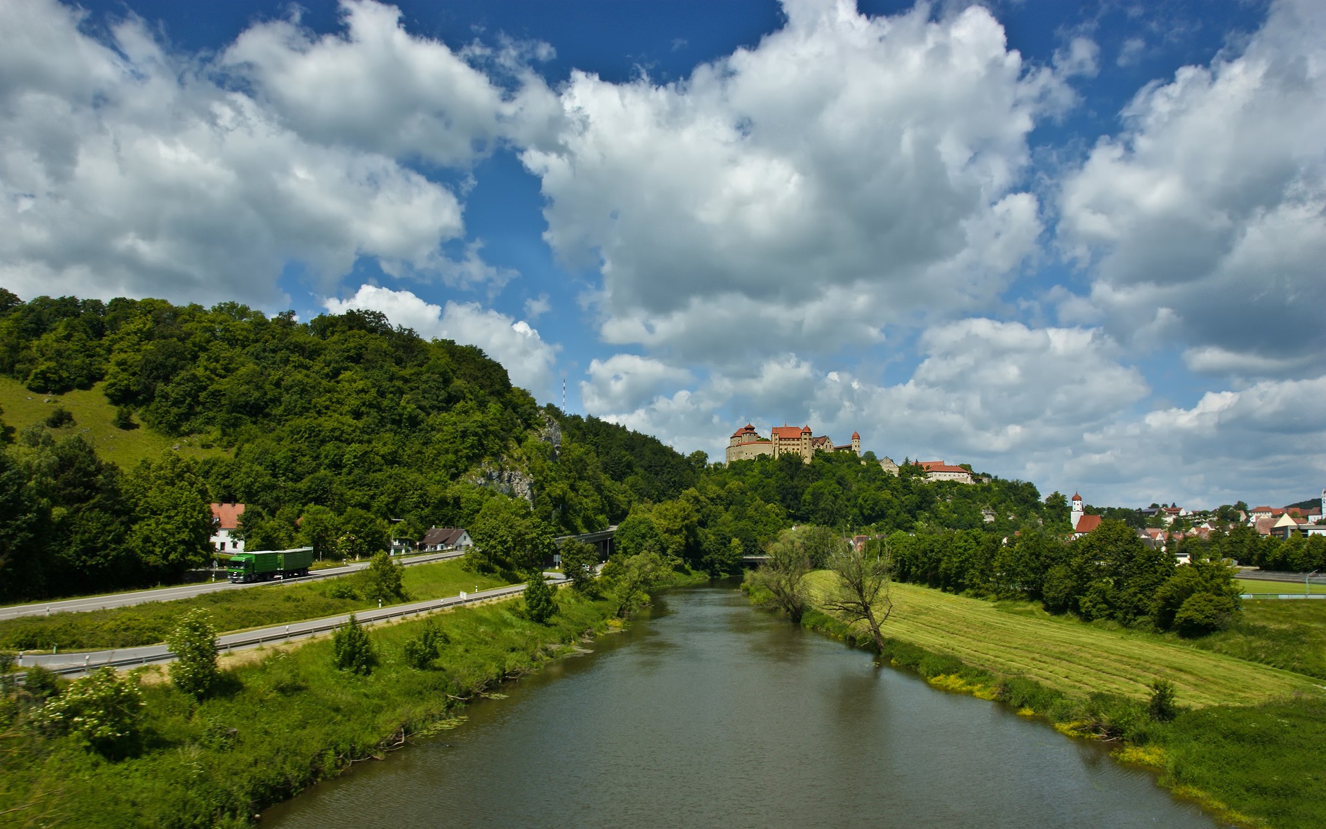 harburg niemcy rzeka zamek