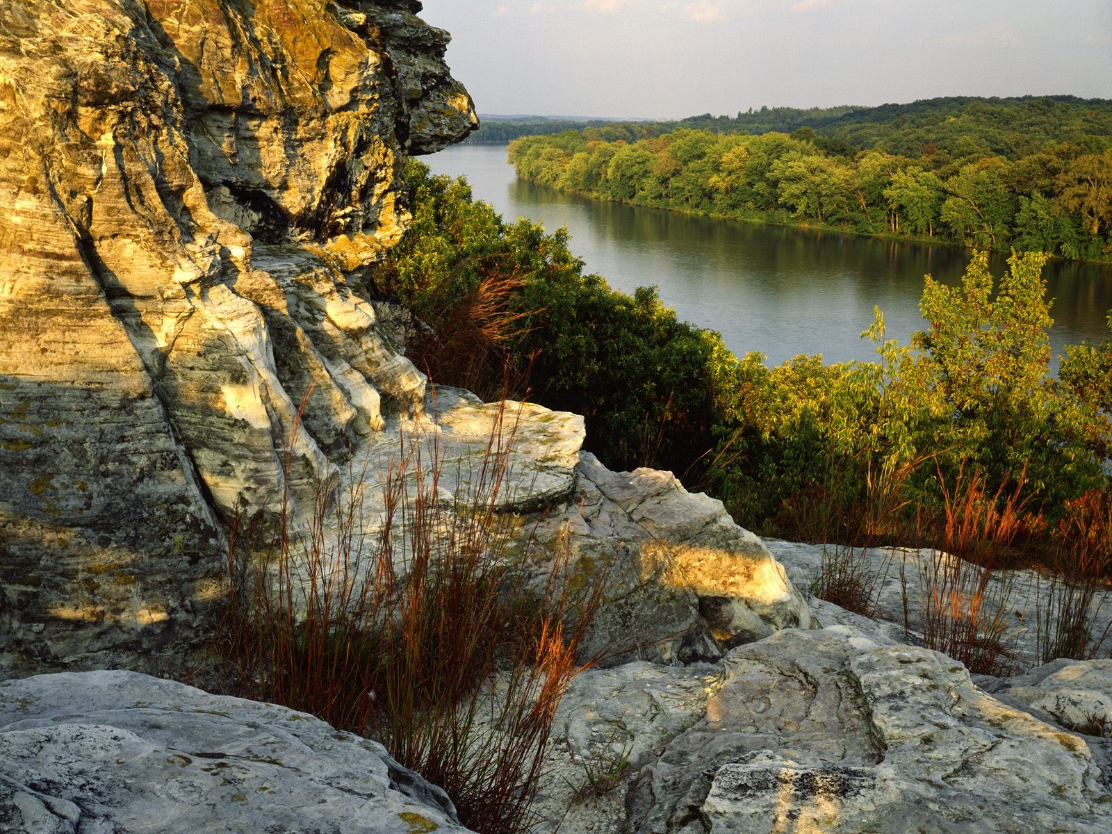 rock beach river