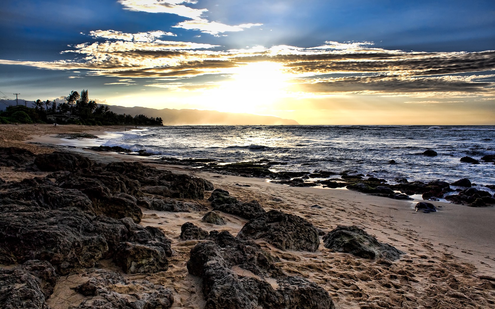 laniakea coucher de soleil côte