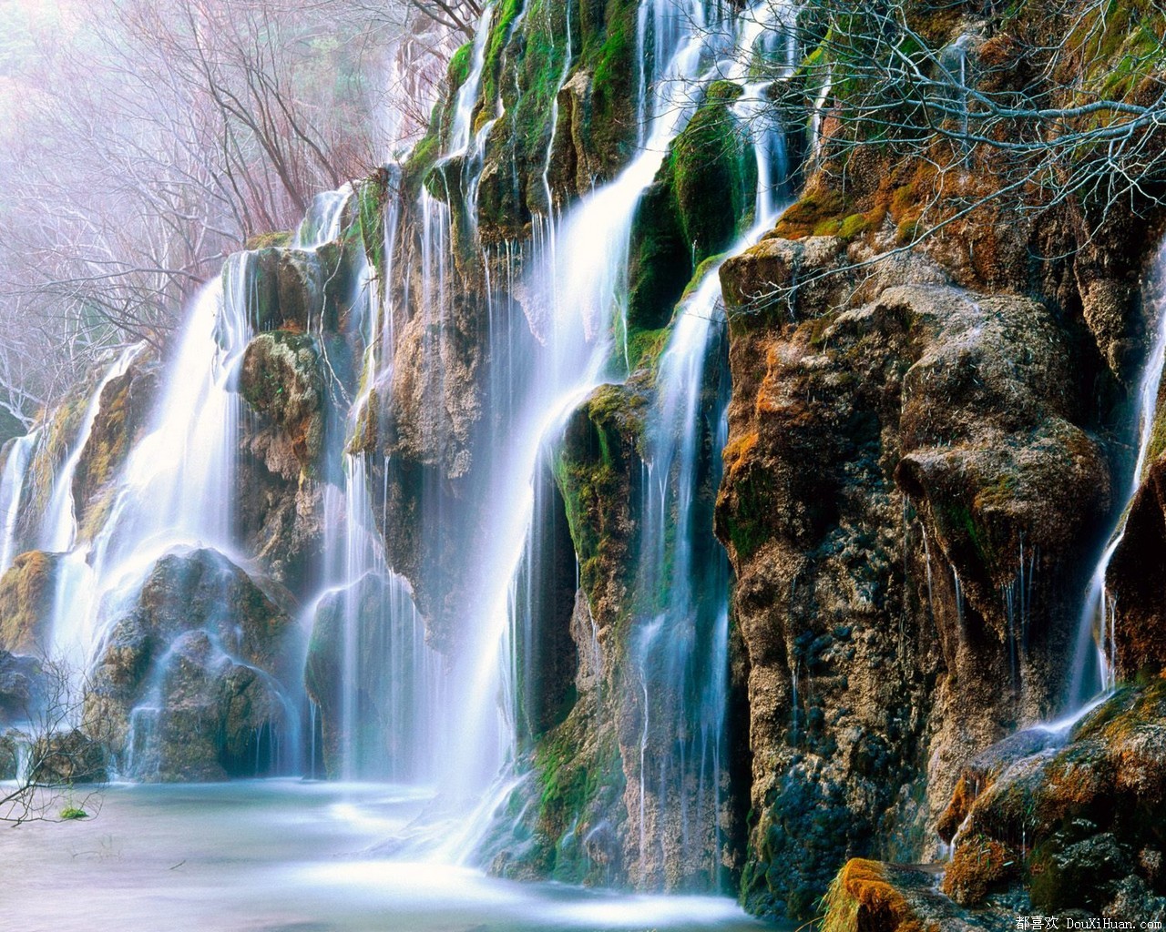 wasserfall wasser strom