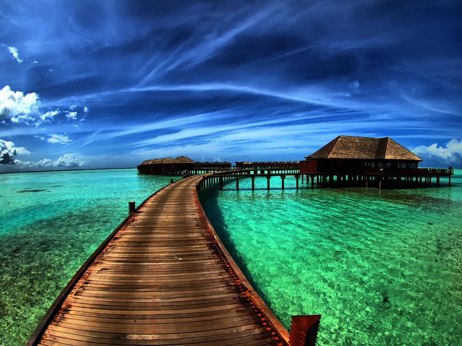 mare acqua cielo passerelle casa