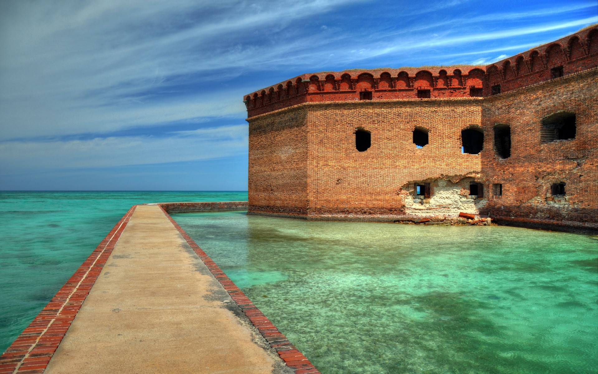 fort ruins bridge