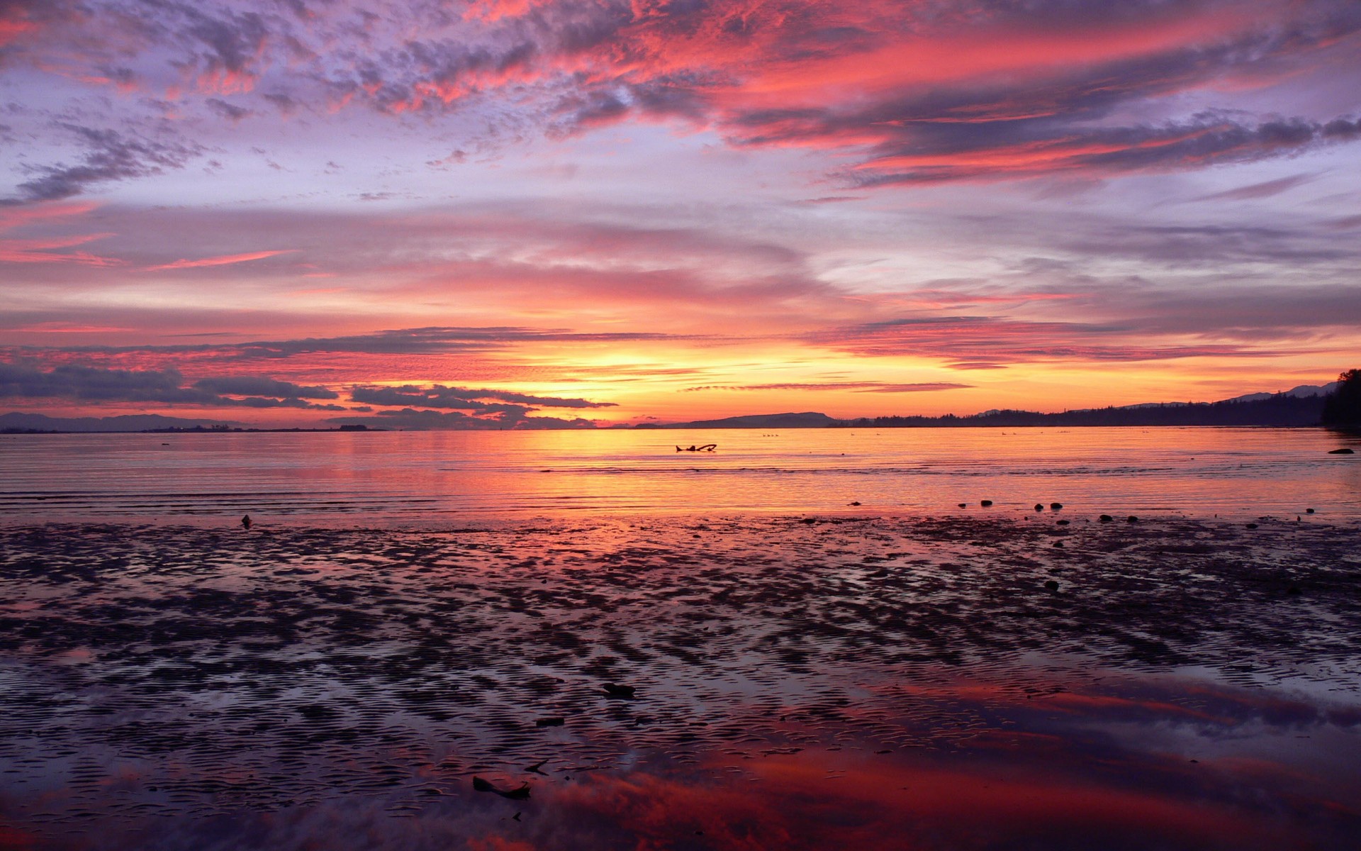 amanecer mar cielo